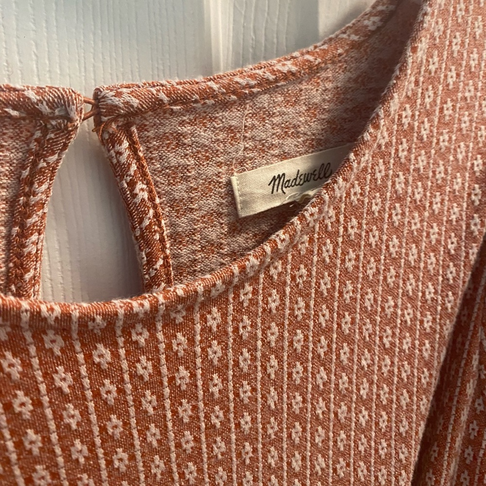 Madewell puff sleeve blouse